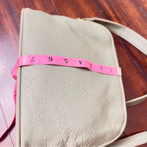 Vintage COACH Green Natural Grain Double Zip Satchel 4914, Used Good Condition - Picture 8 of 13